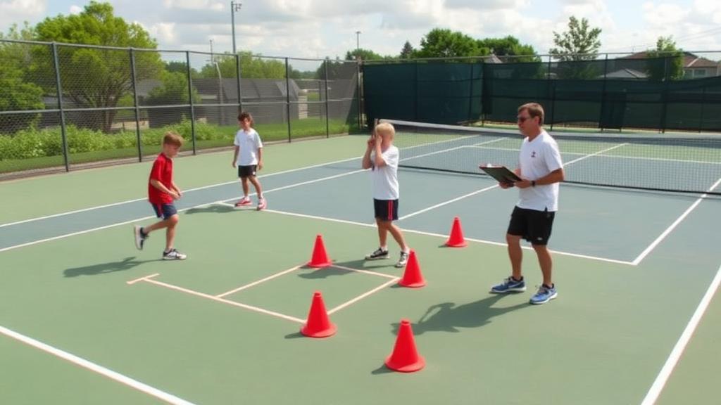 Junior Footwork Grid